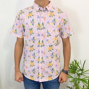 Brave Soul Balder Floral Button Down Summer Shirt
